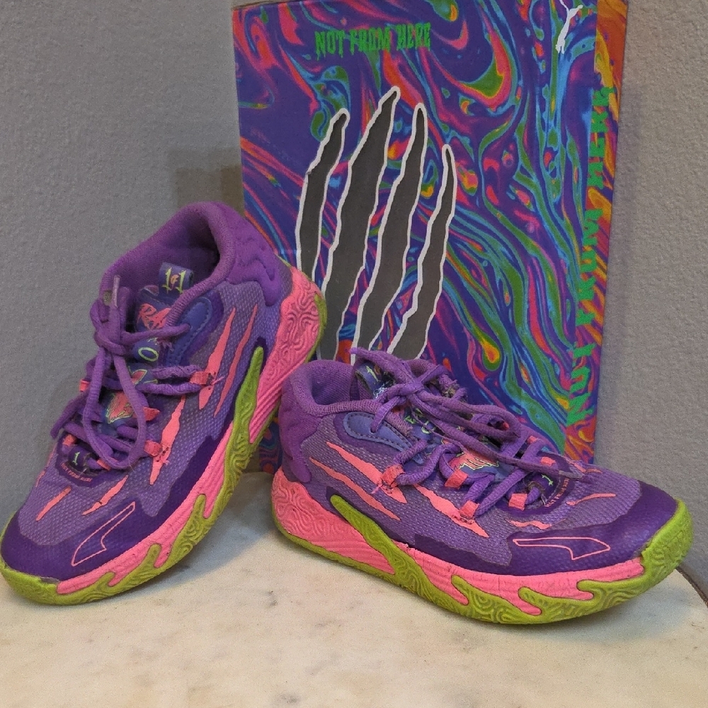 PUMA M.E.L.O.S Boys Basketball Shoes